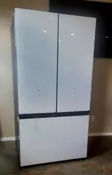 3 panels for Samsung Bespoke French Door Refrigerator- WHITE Panels.