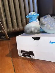 Size 9 - Nike Air VaporMax 3 Pure Platinum Baltic Blue 2020. Preowned, comes with the original box