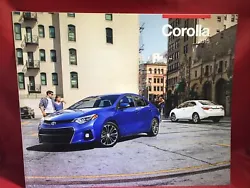 2015 Toyota Corolla 24-page Original Car Sales Brochure Catalog.