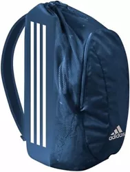 Adidas Wrestling AA514 Gear Bag NAVY. A drawstring closure and zippered front pocket ensure that your stuff is secure....