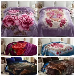 Kindly Note: This is a Korean style blanket. All sizes are designed by standard Asia size, which is smaller than the US...