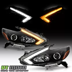 Altima Factory Halogen w/o LED DRL Headlight Model. Compatible w/o LED Running Light Halogen Headlight Models Only. For...