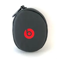 Listing is for qty (1) Beats by Dr Dre Solo soft headphone carrying case black / white inside. CASE ONLY, no...