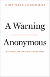 A Warning - Hardcover By Anonymous - VERY GOOD.