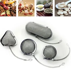 1pc Tea Strainer. Material: Stainless Steel. Color: Silver. Size: As in picture shown.