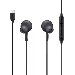 Includes a call answer button on mic. NO extra gels included. Authentic akg earphones earbuds with type-c (usb-c)...