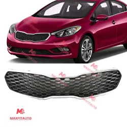 Kia Forte 2014 2015 2016. Front Upper. No modification required. No exceptions. We reserve the right to cancel any...