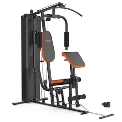 SCM-1130 128LB Multifunctional Home Gym SCM-1130 can support more than 35 strength training exercises, And the muscles...