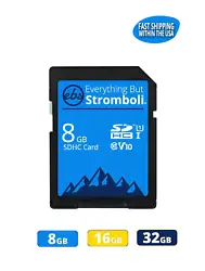Choose Between: 8GB, 16GB, 32GB, 64GB, 128GB & 256GB U1 SD Cards. Everything But Stromboli Class 10 SD Cards. 64GB,...
