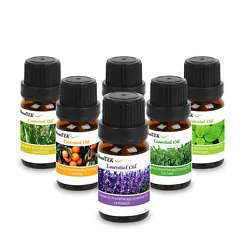This set is a selection of six versatile therapeutic aromatherapy essential oils that are to be used with diffusers,...