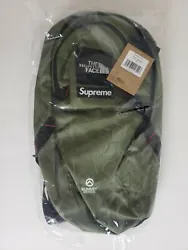 Supreme The North Face Outer top Seam Backpack Burnt Olive Green Summit Series. Condition is 
