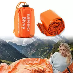 The bright orange color survial sacks can help rescuers to find your location and get quick rescue. 2.8 3.95