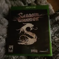 Shadow Warrior (Microsoft Xbox One, 2014). Factory sealed new