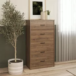 The Classic 5 Drawer Dresser is the perfect solution for organized living. With plenty of space to keep your clothing...