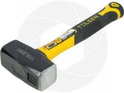 Steel head weight 2.2Lbs or 1kg. Fiberglass, rubber coated handle. Fiberglass rubberized untislip handle for strength...