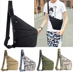 1 x Tactical Sling Chest Bag. Material: Waterproof Oxford Cloth. Large storage space.You can put...