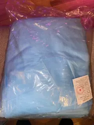 10 Pack Isolation Gown Protective Safety Disposable Gowns BLUE.