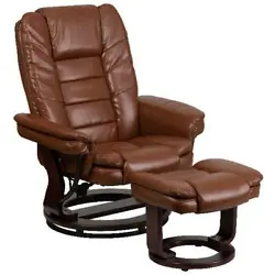 This uniquely designed recliner features a ball-bearing Swivel base that makes Swivel effortless. The durable...