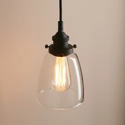 1 x Pendant Light Fixture. Designed to showcase the warmth of Edison-style bulbs. 4.7