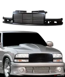 For 1998-2004 Chevy S10 Blazer / S10 Pickup All Models. Luxury Sport Horizontal Style. Front Grill Grille. There Is...