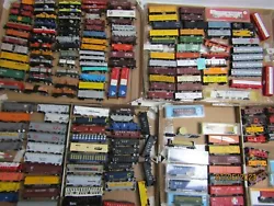 (Tote T-2) SAVE UP TO 20% when buying multiple cars ! Nice N scale mostly used cars, mostly no boxes. ALL sold...
