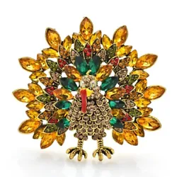 Rhinestone Turkey. It is a High Quality Gift for your lover, family, friends. Occasions: Casual, Office, Weddings,...