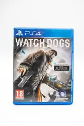 Watch Dogs sur Playstation 4 PS4.