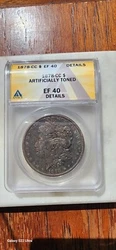 1878 Morgan Dollar CC beautiful toning
