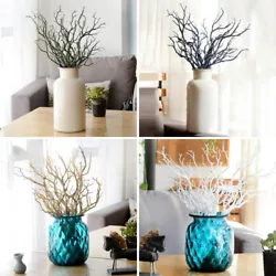 1x Tree Branch. Note: Tree branches only, vase or other glass bottles are not included.