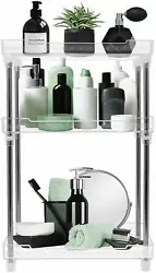 Make use of wasted space! The clear shatter-resistant shelves ensure all your products are visible and easy to grab....