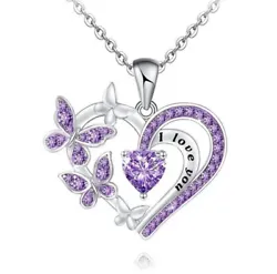 The 925 Sterling Silver Heart Necklace is a stunning piece of jewelry that will add a touch of elegance to any outfit....