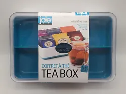 Keep your tea organized with this Joie MSC Teal Tea Storage Box. The rectangular box has a contemporary style and a...