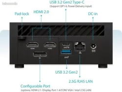 LAN 2.5GbE embarqué offrant une connectivité Ethernet plus rapide. Comprend la fonction Two-Way AI Noise Cancelation...