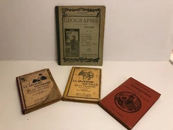 Lot de manuels scolaires des années 1930. envoi soigné.