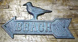 Heres a great cast iron wall plaque. 6 1/4