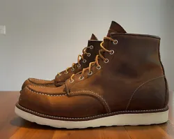 Red Wing Heritage - 8876 Classic Moc - Copper Rough N Tough - US 13D. Japan exclusive. Made in USA. Purchased in Winter...