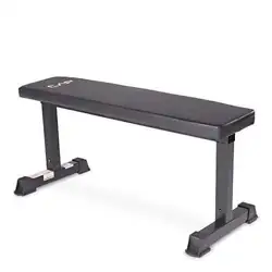The Strength Flat Weight Bench is a safe, simple and effective tool for nearly any exercise program. The flat workout...