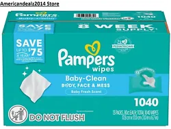 Soft and durable baby wipes for a gentle clean.