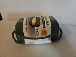Better Dish Kitchen Concepts Flip Top Butter Dish,gray. Condition is New. Shipped with USPS Ground Advantage.