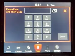 I can also provide unlock codes for the 3C UConnect as well. You must know the serial number of your UConnect radio. I...