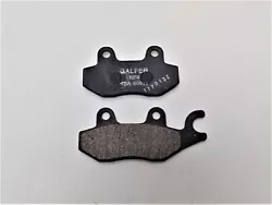 Galfer Brakes Triumph Semi-Metallic Brake Pads Rear FD117G1054.