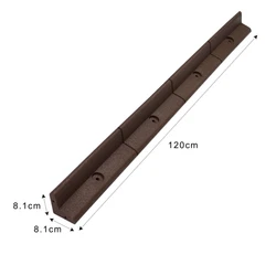 La solution élégante pour répondre à vos besoins de jardinage ! Bordure de pelouse flexible jusquà 70 degrés....