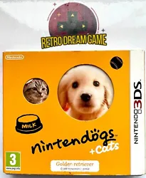 JeuxNintendogs + Cats Golden Retriever & ses Nouveaux Amis sur 3DS.