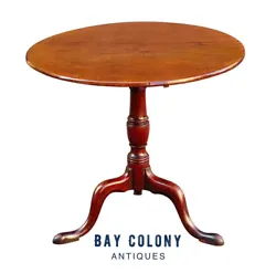 Antique tilt-top tables are a type of furniture that were popular in the 18th and 19th centuries. These tables are...
