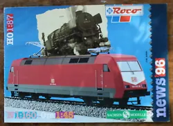 Trains ROCO. Catalogue 1996. \ _ ) ( _ /. __________oooO __Oooo __________. Intérieur en bel état. format : 21cm. -La...