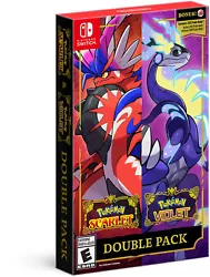 Pokémon Scarlet & Pokémon Violet Double Pack - Nintendo Switch.