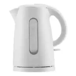 The Mainstays 1.7L Plastic Kettle features an easy, one-touch operation. This cordless kettle lifts off base for...