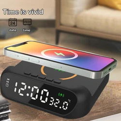 It is a clock and a good decoration for the bedroom. The alarm clock shell is made of advanced ABS material, creating...