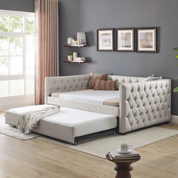 The side guardrail can prevent you from falling off or the mattress from moving. It gives you flexibility to...