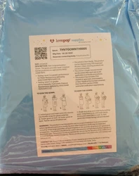 Level 2 isolation disposable gown pack of 10. Condition is 